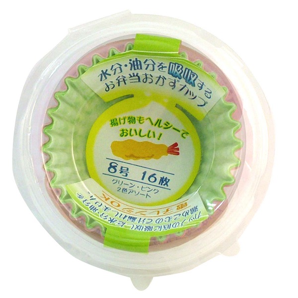 ○おかずカップ、１６枚入りです。カップの底面に水分・油分をため込んで汁漏れしません。電子レンジで使用できます。食材を手軽に仕切れて盛り付けしやすくなります。お弁当やオードブルのおかずの小分けに便利です