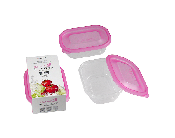 食品保存容器、3個入りです。電子レンジで解凍から加熱までお使いいただけます。重ねて省スペースでスッキリ収納できます。おかずの作り置きやごはんの保存に便利です。※電子レンジで加熱する際は必ずフタをずらし